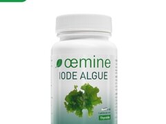 Iod organic din alge marine Kelp 60 Capsule, Oemine